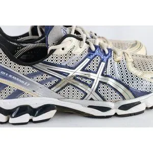 Vintage Asics Mens Size 11.5 Gel Kayano 17 Gym Jogging Training Running Shoes Asics Gel Kayano 17 Running Shoes Size 8 T150N Womens White  main image 4